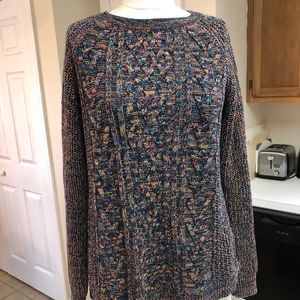 Faded Glory marled knit sweater.